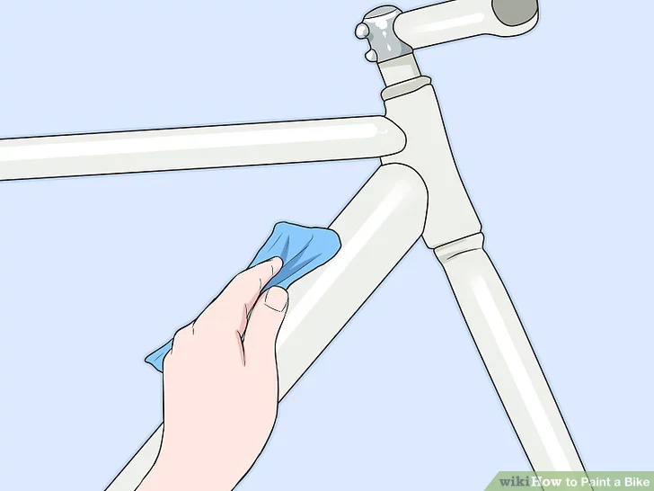 تمیز کردن دوچرخه بدون رنگ